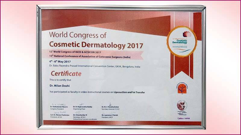 Cosmetic-Dermatology-dr-milan-doshi-Certificate