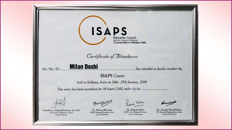 ISAPS-dr-milan-doshi-membership-Certificate