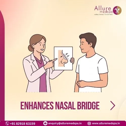 ENHANCES NASAL BRIDGE