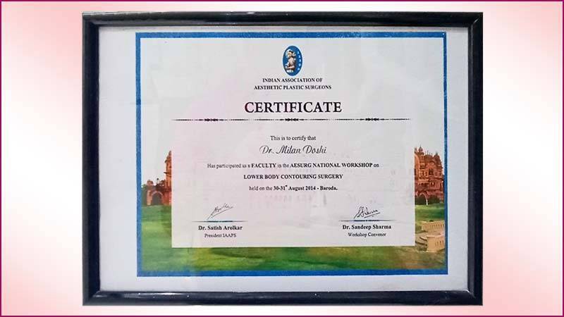 IAAPS-dr-milan-doshi-membership-certificate