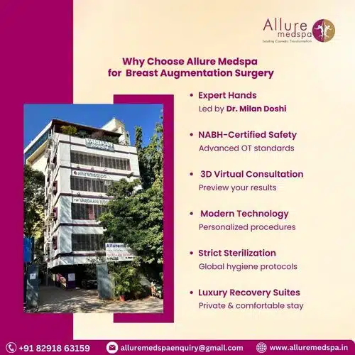 Why Choose AllureMedspa for Breast Augmentation Surgery in Mumbai, India