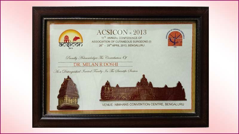 Cosmetic Surgeon 35 ACSICON-2013-dr-milan-doshi-Certificates
