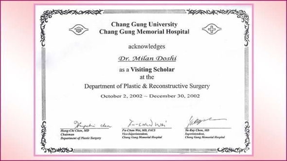 Cosmetic Surgeon 6 chang-gung-memorial-hospital-certificate