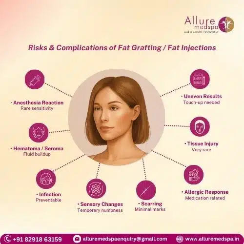 Risk & complications oof Fat Grafting in Mumbai, India
