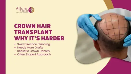 Crown Baldness Hair Transplant: Why the Crown Is Harder (Realistic Results)